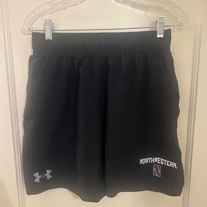 Under Armour Northwestern Black Loose Fit Shorts